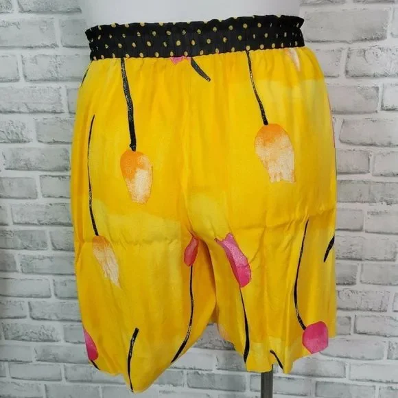 Vintage 80s 90s Joseph Ribkoff 3 Piece Set Shorts Tank‎ Top & Button Blouse